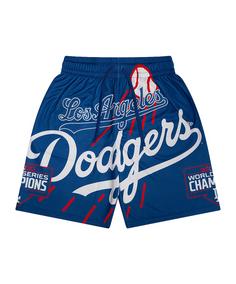 New Era Los Angeles Dodgers Short Sweathose Herren blau