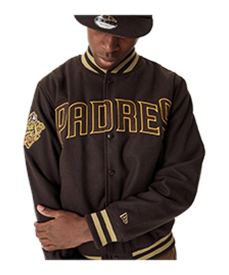 New Era New Era MLB San Diego Padres Varsity Jacke Sweatjacke Herren - braun - 1 | SportScheck