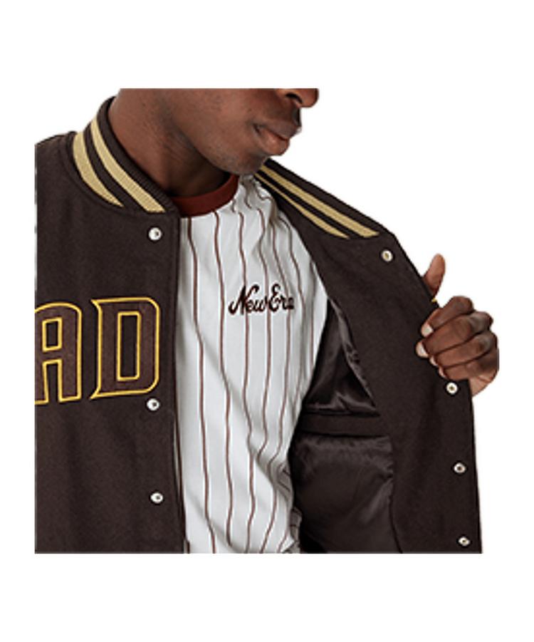 New Era New Era MLB San Diego Padres Varsity Jacke Sweatjacke Herren - braun - 3 | SportScheck