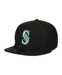New Era Seattle Mariners 2001 59Fifty Cap Cap - schwarz
