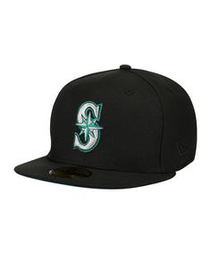 New Era Seattle Mariners 2001 59Fifty Cap Cap schwarz