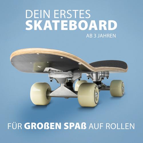 Rückansicht von Apollo Spacewalk 61 cm Skateboard-Komplettset bunt