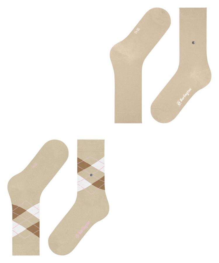 Burlington Burlington Everyday Mix SO 2-Pack Socken Damen - cream (4011) - 2 | SportScheck