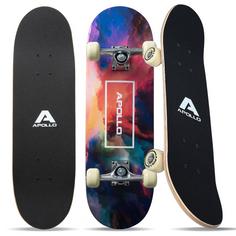 Apollo Color Nebula 71 cm Skateboard-Komplettset bunt
