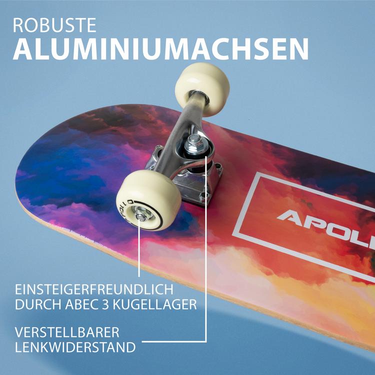 Apollo Apollo Color Nebula 71 cm Skateboard-Komplettset - bunt - 1 | SportScheck