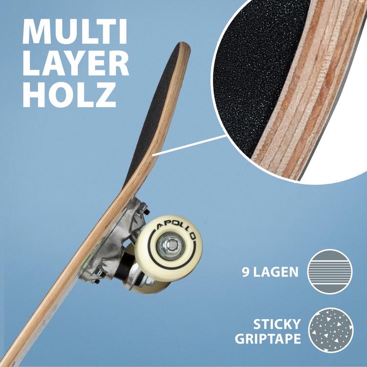 Apollo Apollo T-Rex 61 cm Skateboard-Komplettset - bunt - 2 | SportScheck