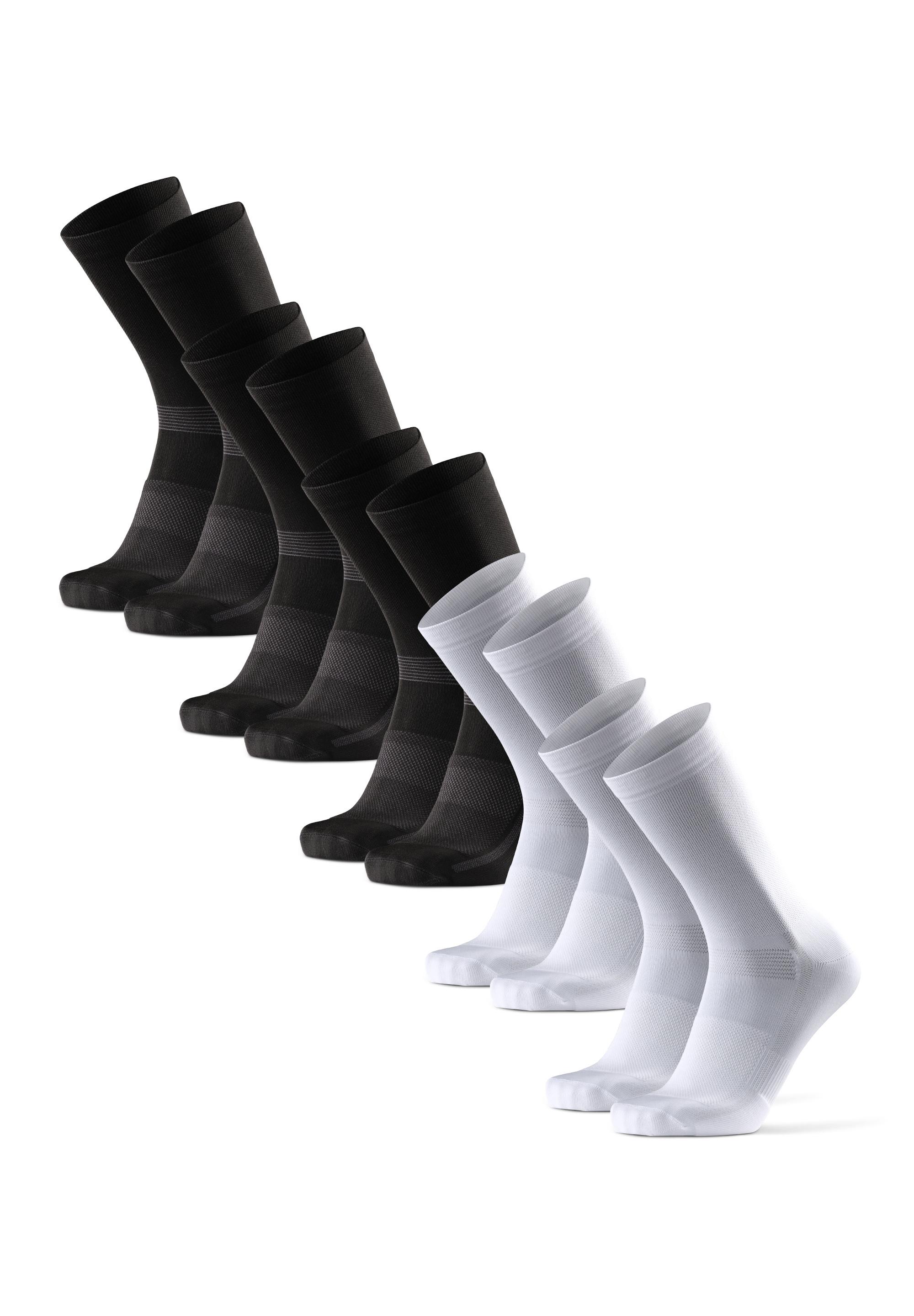 DANISH ENDURANCE long cycling Socken - black white black