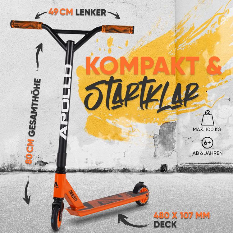 Apollo Apollo Gravity Scooter - Orange - 2 | SportScheck