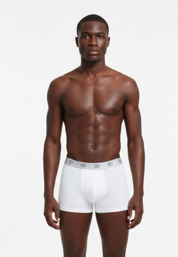 CR7 - Cristiano Ronaldo CR7 - Cristiano Ronaldo CR7 Basic, Trunk, 3-pack. W&auml;scheset Herren - wei&szlig; - 0 | SportScheck
