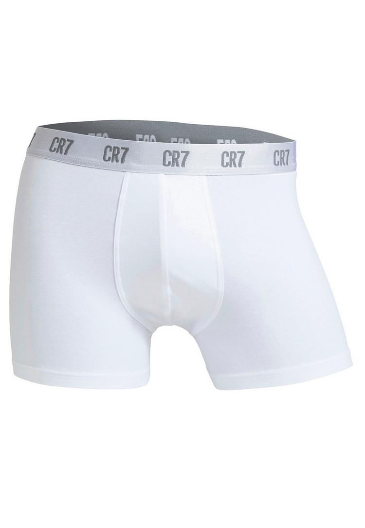 CR7 - Cristiano Ronaldo CR7 - Cristiano Ronaldo CR7 Basic, Trunk, 3-pack. W&auml;scheset Herren - wei&szlig; - 0 | SportScheck