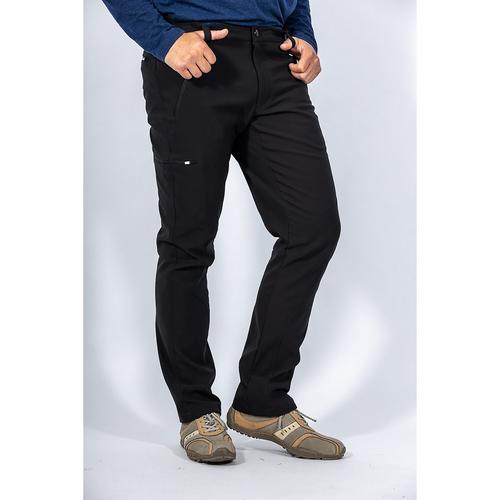 Rückansicht von Maul Sport Nebelhorn II Softshellhose Herren Schiefer