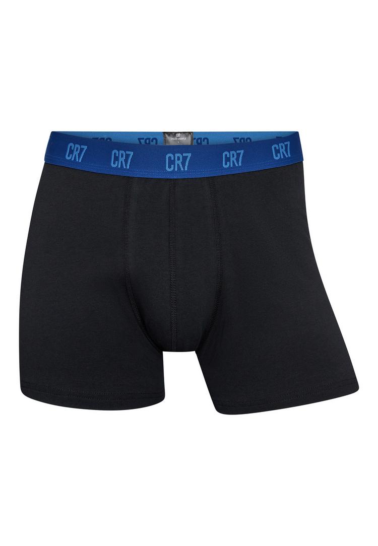 CR7 - Cristiano Ronaldo CR7 - Cristiano Ronaldo CR7 Basic, Trunk, 3-pack. W&auml;scheset Herren - blue, black - 0 | SportScheck