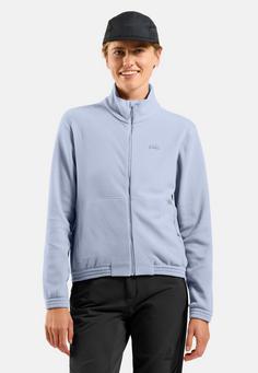 Rückansicht von Odlo Fleecejacke Damen Blue heron(21073)