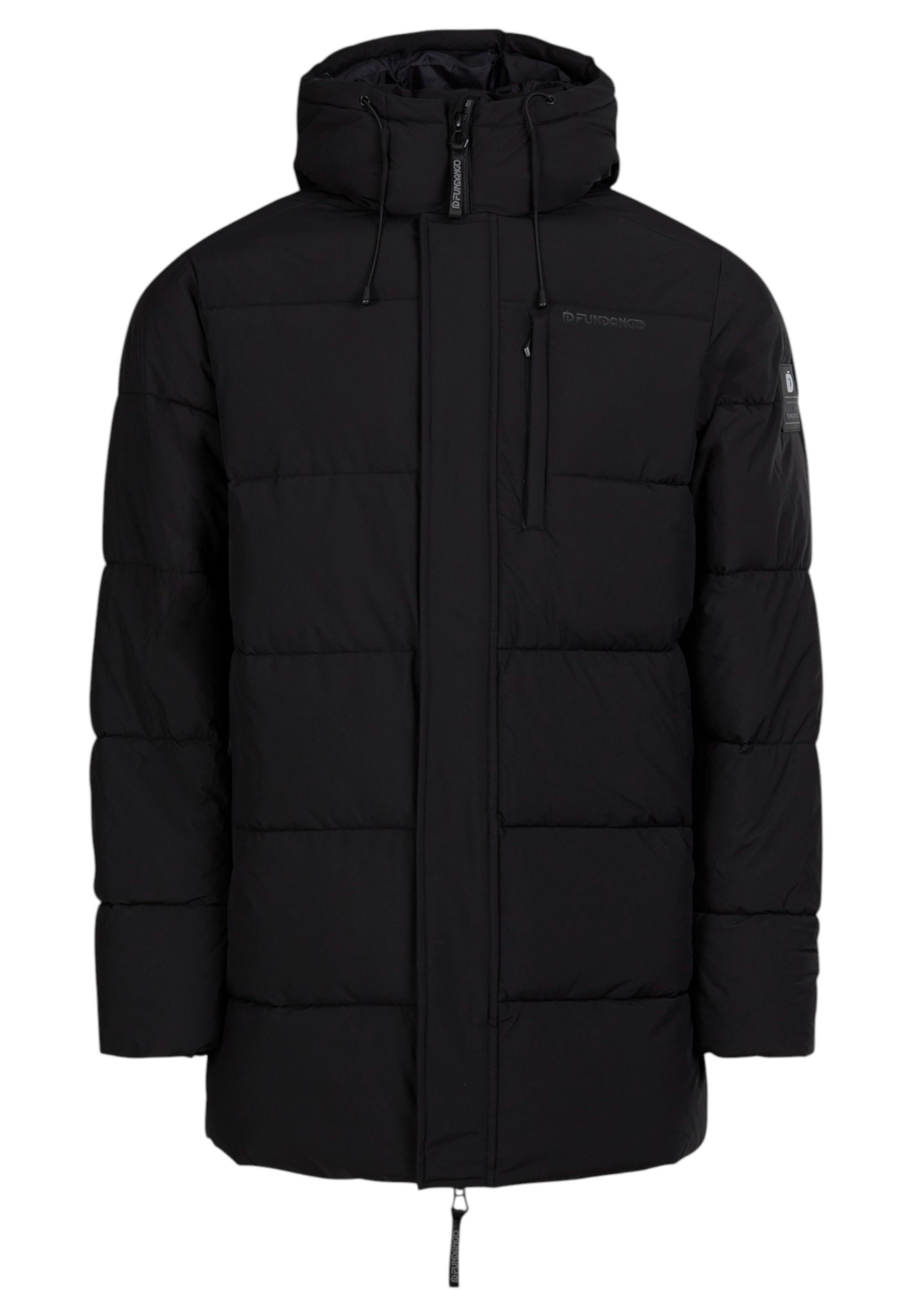 FUNDANGO Arctic Puffer Winterjacke Herren - schwarz