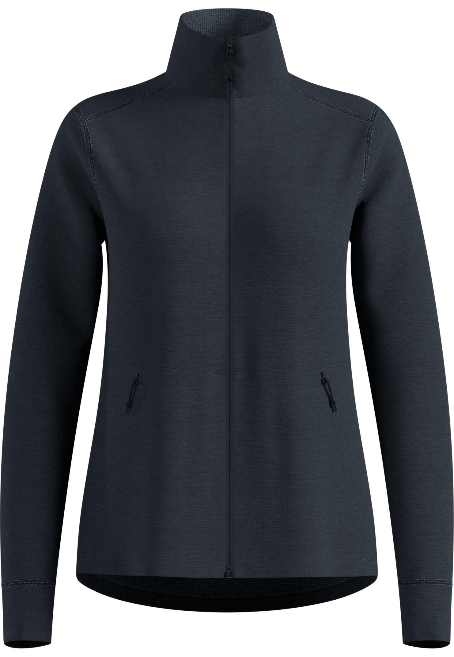 Odlo Fleecejacke Damen - black melange(60008)