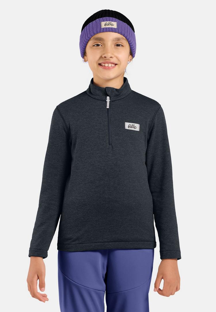 Odlo Odlo Fleecepullover Kinder - black melange(60008) - 0 | SportScheck