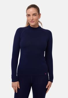 Rückansicht von DANISH ENDURANCE Extreme Baselayer Wäscheset Damen dark navy