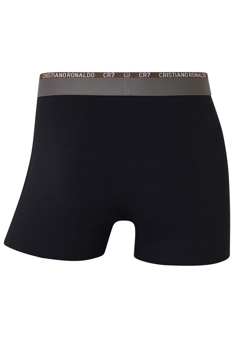CR7 - Cristiano Ronaldo CR7 - Cristiano Ronaldo CR7 Basic, Trunk, 3-pack. W&auml;scheset Herren - Black, White, Grey - 0 | SportScheck