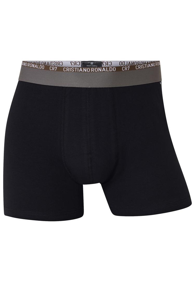 CR7 - Cristiano Ronaldo CR7 - Cristiano Ronaldo CR7 Basic, Trunk, 3-pack. W&auml;scheset Herren - Black, White, Grey - 1 | SportScheck