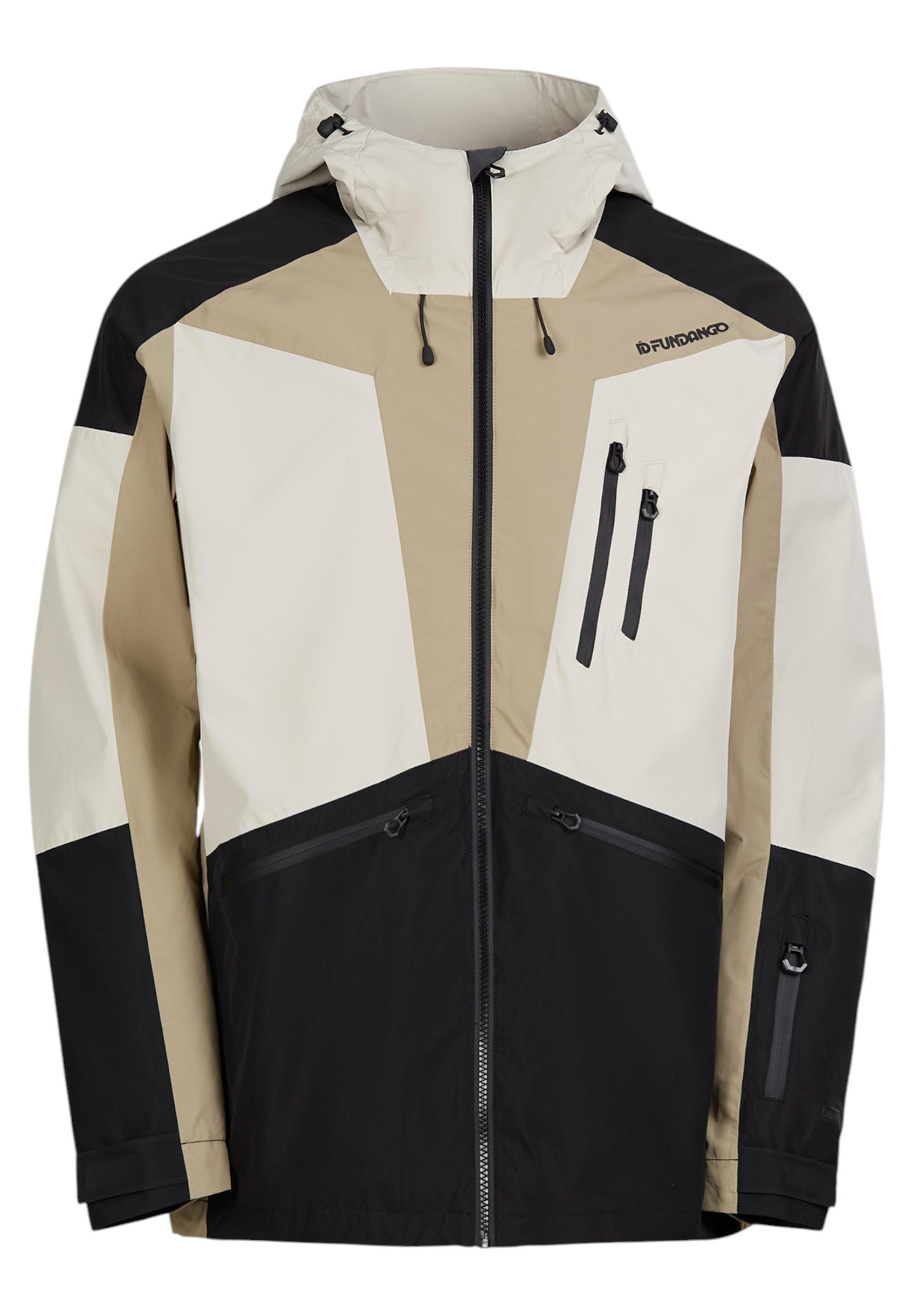 FUNDANGO Rigel ECO 3L Outdoorjacke Herren - sand