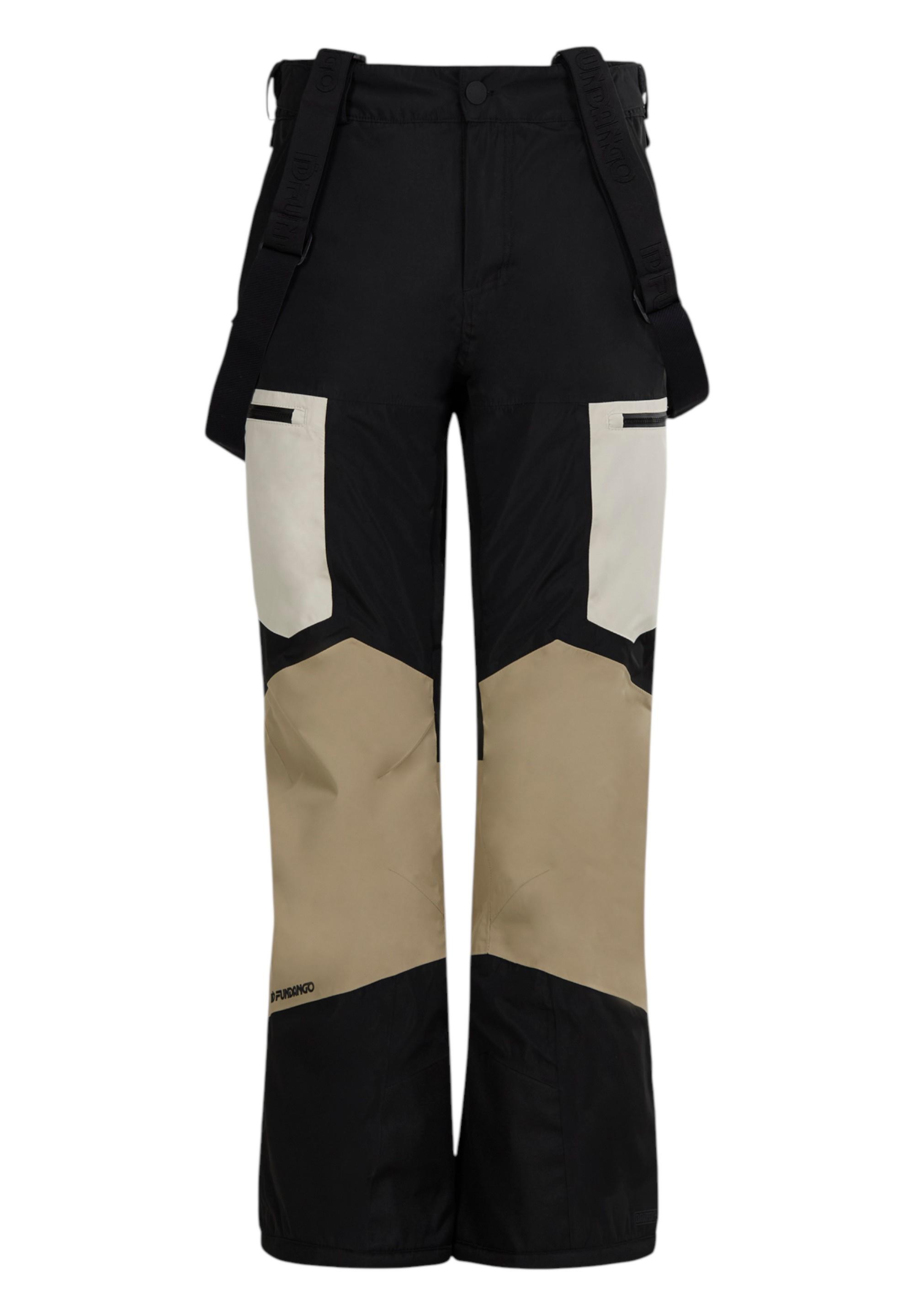 FUNDANGO Nexara ECO 3L Pants Skihose Herren - sand