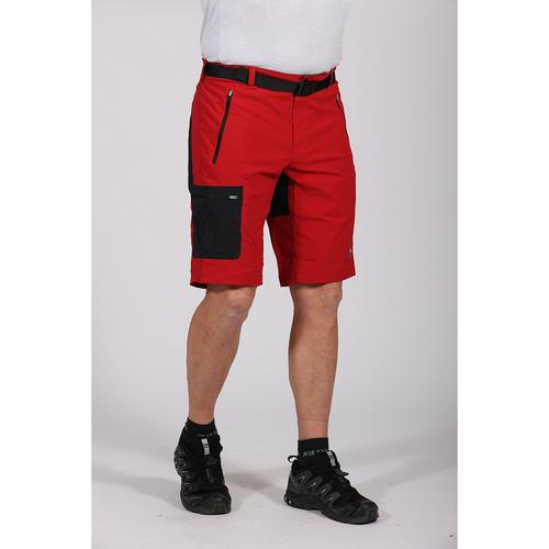 Rückansicht von Maul Sport Bermuda Doldenhorn II elastic Funktionsshorts Herren Fire Red