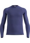 Odlo SEAMLESS PERFORMANCE WOOL Funktionsshirt Herren - Skipper Blue(21119)