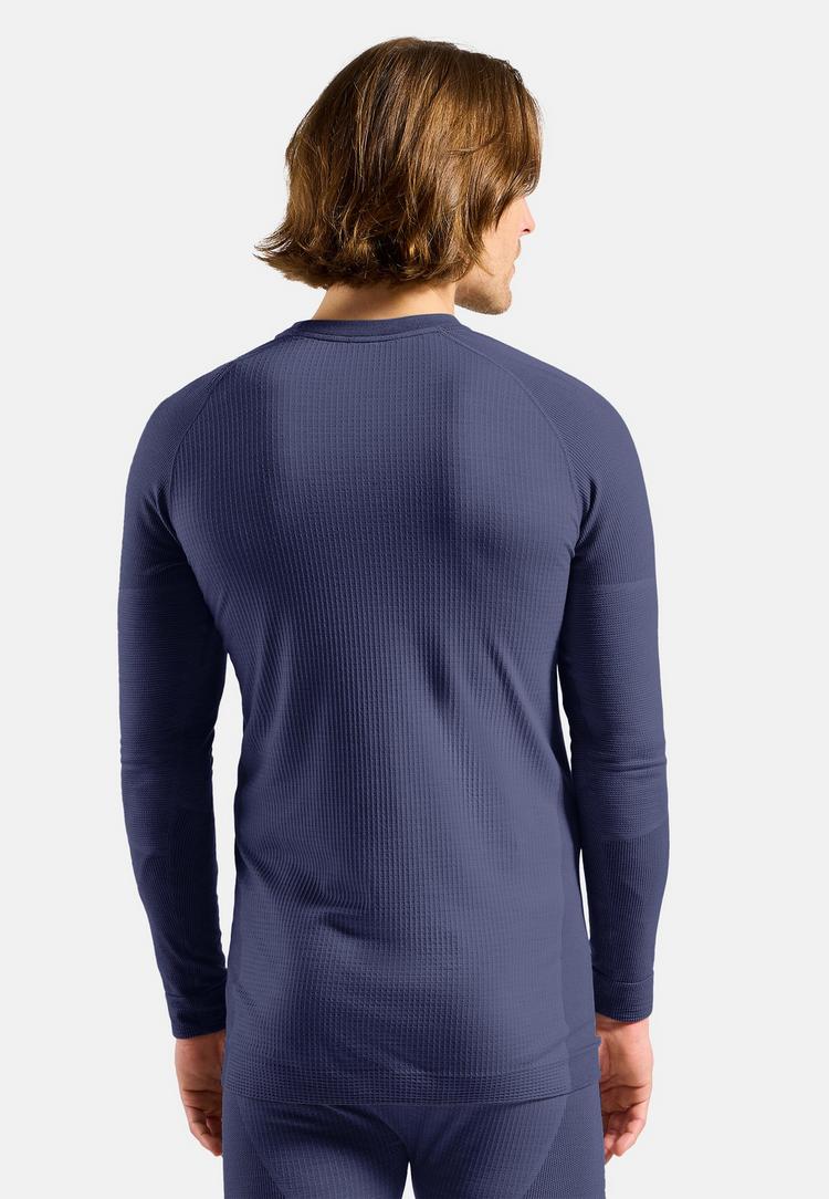 Odlo Odlo SEAMLESS PERFORMANCE WOOL Funktionsshirt Herren - Skipper Blue(21119) - 1 | SportScheck