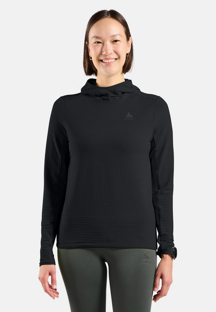 Odlo Odlo Laufhoodie Damen - black(15000) - 0 | SportScheck