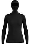 Odlo SEAMLESS PERFORMANCE WOOL Funktionsshirt Damen - black(15000)