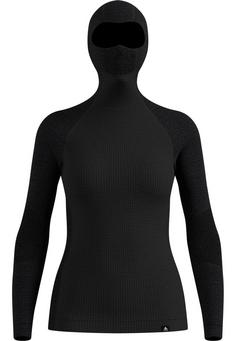 Odlo SEAMLESS PERFORMANCE WOOL Funktionsshirt Damen black(15000)