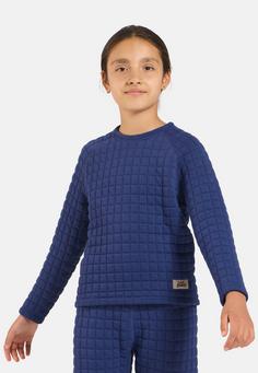 Rückansicht von Odlo Funktionssweatshirt Kinder Skipper Blue(21119)