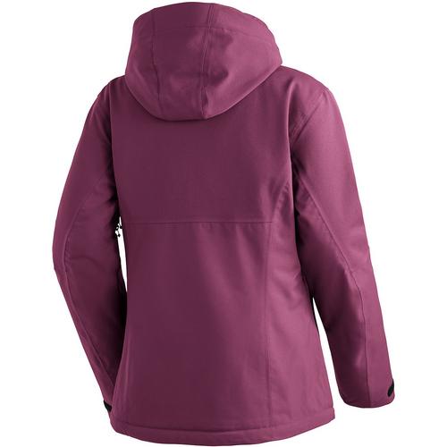 Rückansicht von Maier Sports EDDA Skijacke Damen Rot4593