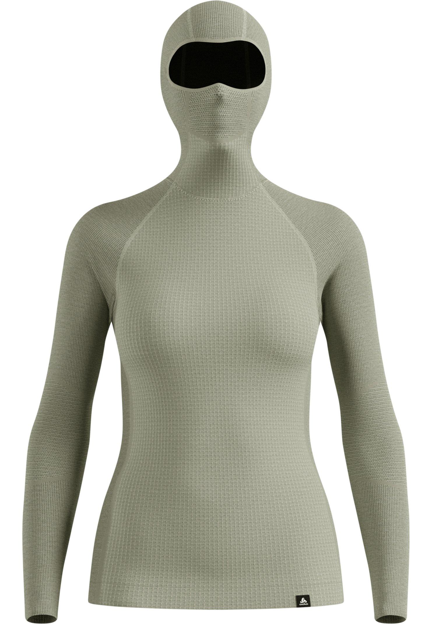 Odlo SEAMLESS PERFORMANCE WOOL Funktionsshirt Damen - shadow(10876)