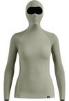 Odlo SEAMLESS PERFORMANCE WOOL Funktionsshirt Damen - shadow(10876)