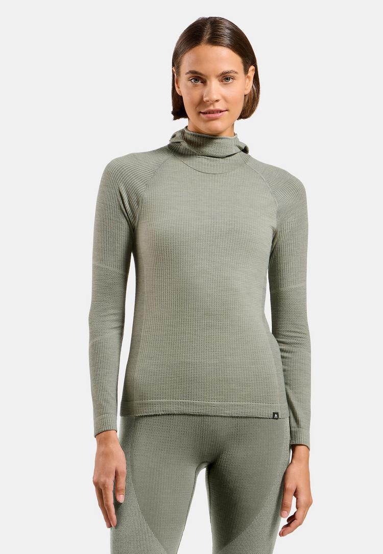 Odlo Odlo SEAMLESS PERFORMANCE WOOL Funktionsshirt Damen - shadow(10876) - 0 | SportScheck