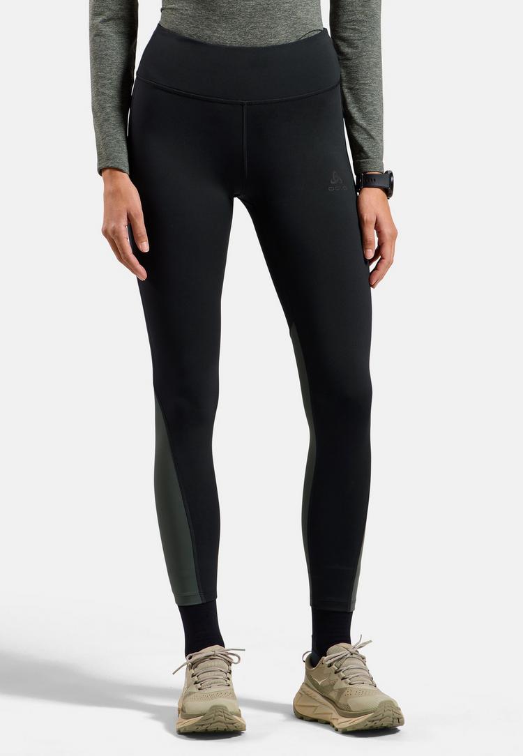 Odlo Odlo Lauftights Damen - black - urban chic(61001) - 0 | SportScheck