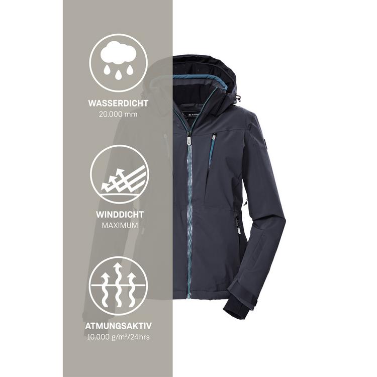 KILLTEC KILLTEC KSW 42 WMN SKI JCKT Skijacke Damen - Blau3023 - 4 | SportScheck