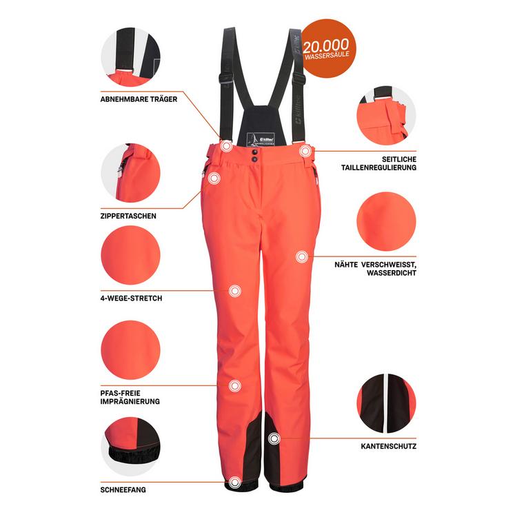 KILLTEC KILLTEC KSW 61 WMN SKI PNTS Skihose Damen - Orange5039 - 3 | SportScheck