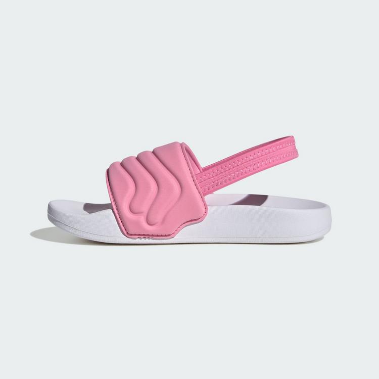 adidas adidas ADILETTE ESTRAP 2.0 KIDS BADESCHLAPPEN Sandalen Kinder - Bliss Pink / Cloud White / Bliss Pink - 5 | SportScheck