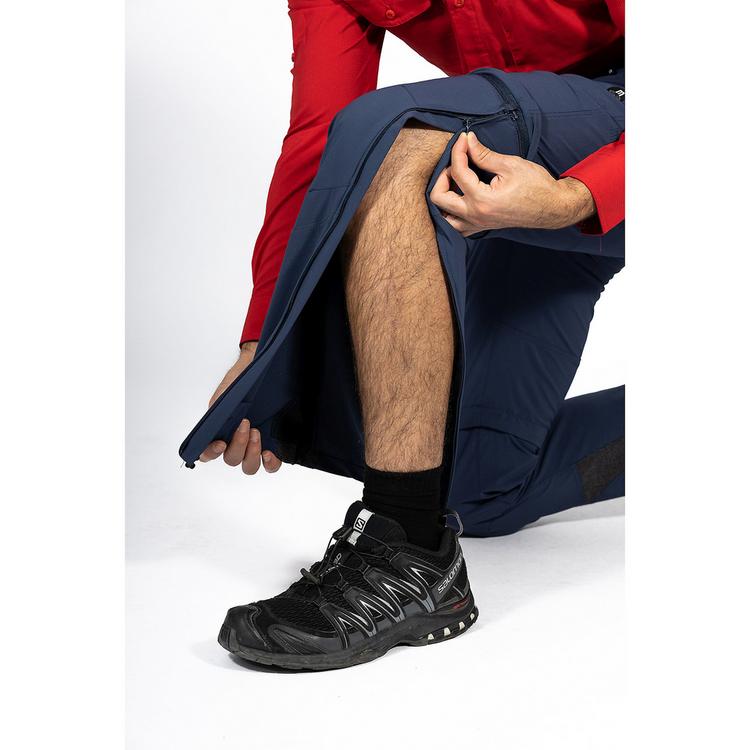 Maul Sport Maul Sport T-Zip Eiger XT elastic mit Logo Trekkinghose Herren - Blau - 5 | SportScheck