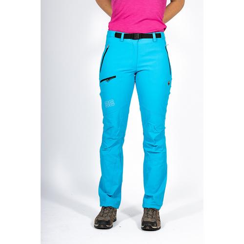 Rückansicht von Maul Sport Astoria XT I mit Logo Trekkinghose Damen Türkis