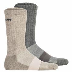 Salomon Socken Freizeitsocken Hellgrau