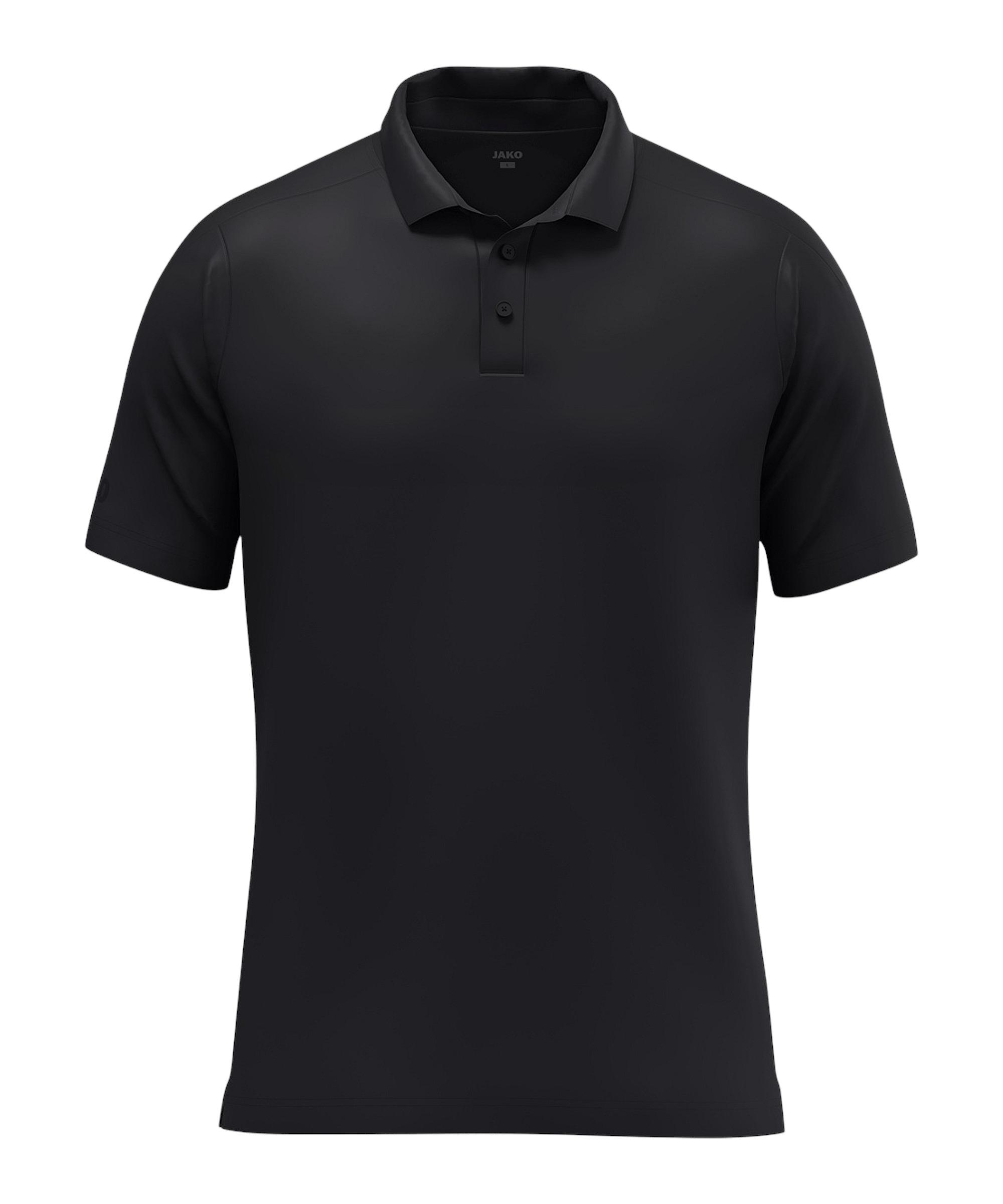 JAKO Uni Polo Poloshirt Herren - schwarz