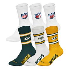 NFL Socken Freizeitsocken Green Bay Packers/Wei&szlig;