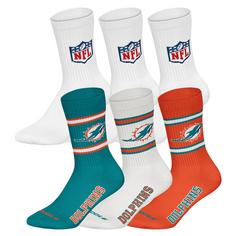 NFL Socken Freizeitsocken Miami Dolphins/Weiß