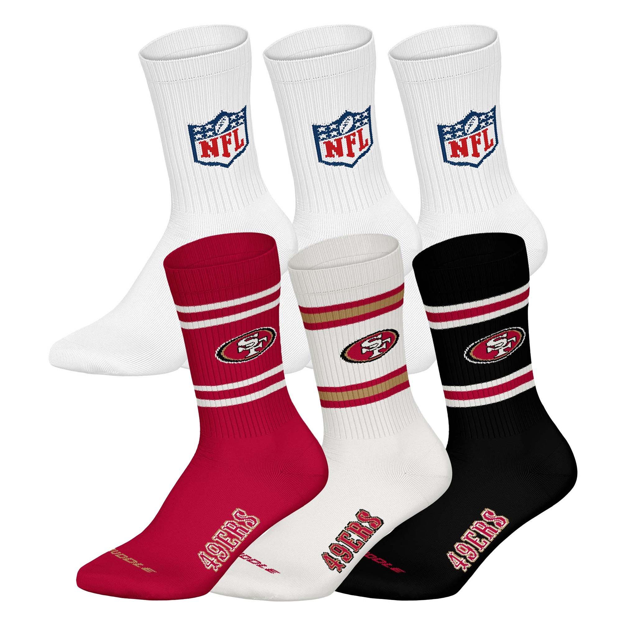 NFL Socken Socken - San Francisco 49ers 2/Wei&szlig;