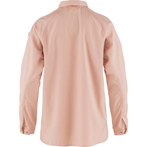 Rückansicht von FJÄLLRÄVEN Abikso Shade 3 Funktionsbluse Rose