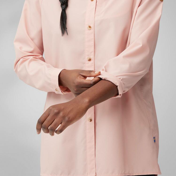 FJ&Auml;LLR&Auml;VEN FJ&Auml;LLR&Auml;VEN Abikso Shade 3 Funktionsbluse - Rose - 4 | SportScheck