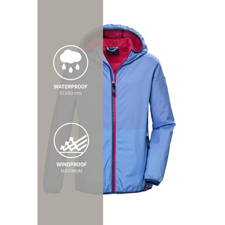KILLTEC KILLTEC KOS 138 Softshelljacke M&auml;dchen - Blau304 - 4 | SportScheck